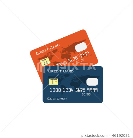 Credit card graphic design illustration vector  46192021