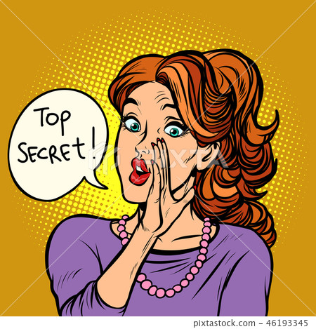top secret. women gossip rumor 46193345