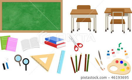 School study tools icon - Stock Illustration [46193695] - PIXTA