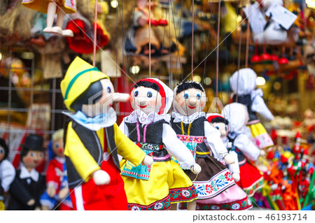 Czech Republic. Prague. Souvenirs from Prague. Toys 46193714