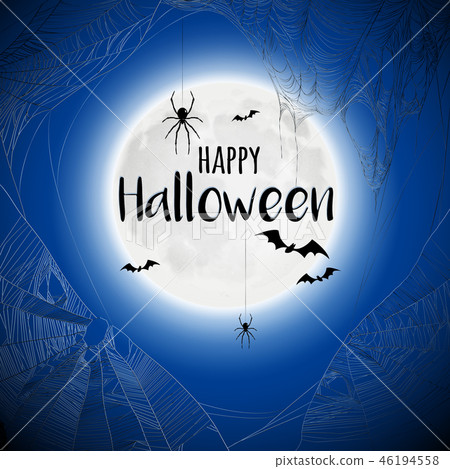 Cobweb Spiderweb Halloween Background  46194558