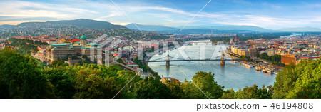Panoramic view on Budapest Panoramic view on Budapest 46194808