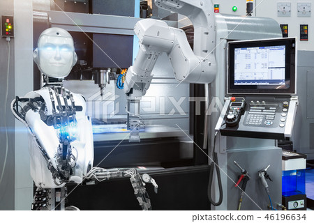 Humanoid robot control robotic industrial Humanoid robot control robotic industrial 46196634