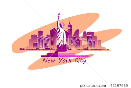New york city emblem - Stock Illustration [46197689] - PIXTA