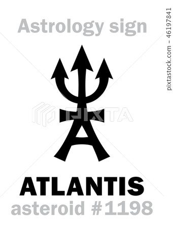 Astrology: asteroid ATLANTIS 46197841