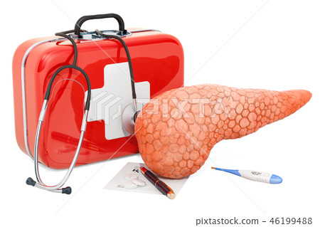 First Medical Aid and Treatment of pancreas 46199488
