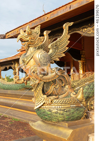 Imaginary animal statue. 46199676