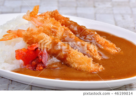 炒蝦咖哩 炒蝦咖哩 46199814