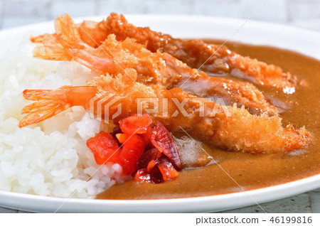 炒蝦咖哩 46199816
