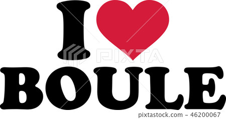 I love boule 46200067
