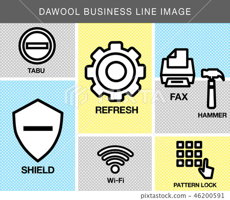 Business Icon Set 46200591