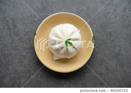 Top view baozi dim sum 46200720