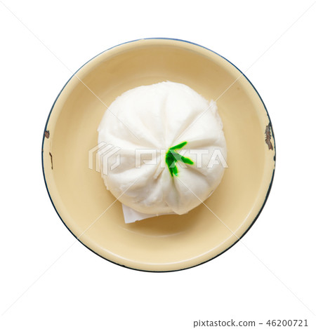Top view baozi dim sum 46200721