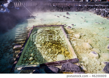 [群馬縣]草津溫泉，Yubata降雪 46200809