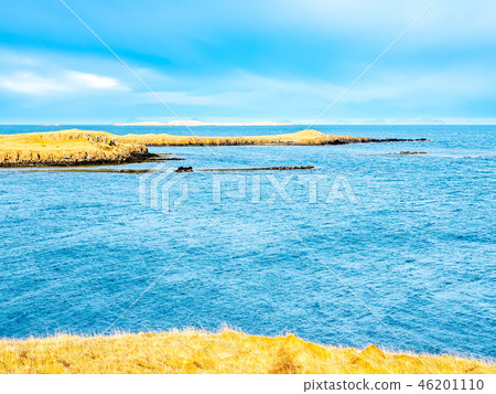 Seascape view at Stykkisholmur lighthouse hill Seascape view at Stykkisholmur lighthouse hill 46201110