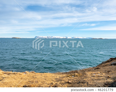 Seascape view at Stykkisholmur lighthouse hill Seascape view at Stykkisholmur lighthouse hill 46201779