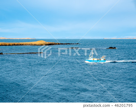 Seascape view at Stykkisholmur lighthouse hill Seascape view at Stykkisholmur lighthouse hill 46201795