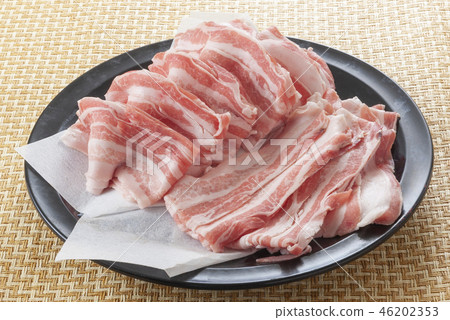 Iberico pork rose meat 46202353