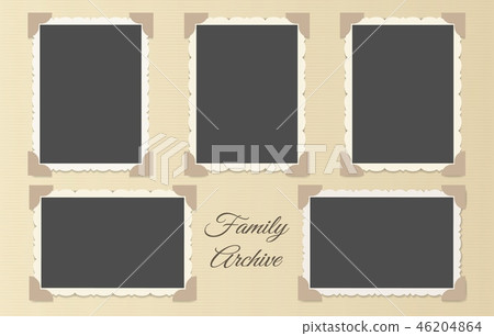 Family photo album collage 46204864