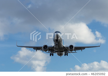Jet airliner. 46205092