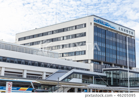 大阪國際機場。機場建設。 大阪國際機場。機場建設。 46205095