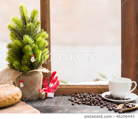 Christmas and Happy New Year on Winter december Christmas and Happy New Year on Winter december 46206443