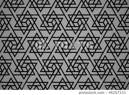 The geometric pattern with lines. Seamless vector The geometric pattern with lines. Seamless vector 46207331