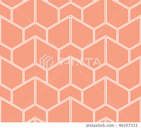The geometric pattern with lines. Seamless vector The geometric pattern with lines. Seamless vector 46207333