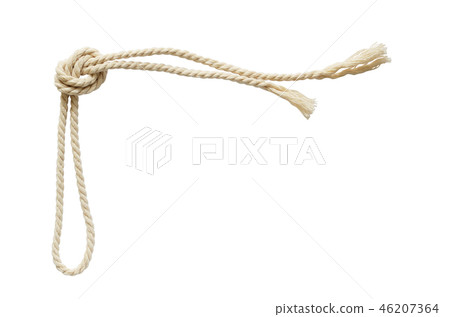 Beige cotton rope corner 46207364