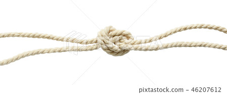 Cotton ropes knot Cotton ropes knot 46207612
