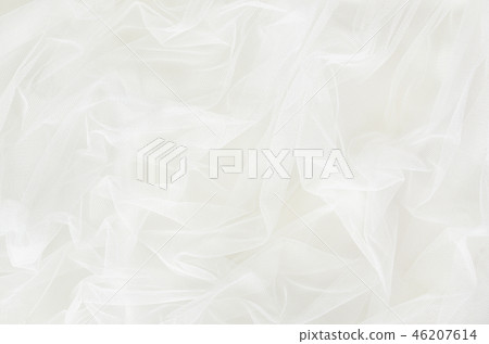 White tulle drapery White tulle drapery 46207614