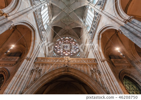 interior of Vitus Cathedral, Czech Republic 46208750