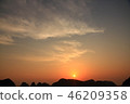 Setting sun 46209358