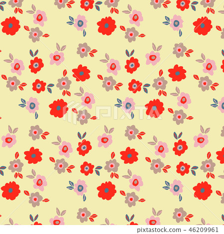 Flower pattern seamless pattern Flower pattern seamless pattern 46209961