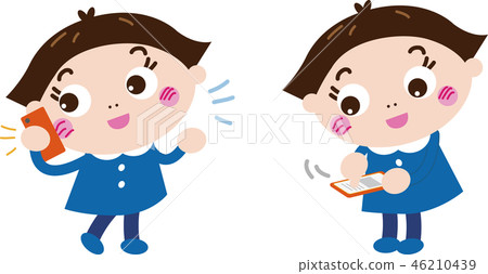 Make a mobile phone _ Smartphone (Opup girl 14) Make a mobile phone _ Smartphone (Opup girl 14) 46210439