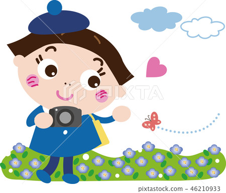 在花園散步（Opappa頭女郎35） 46210933