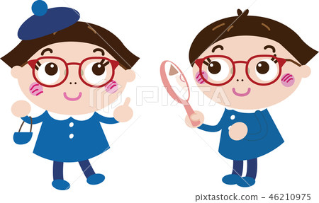 Wear glasses (Opup girl 45) 46210975