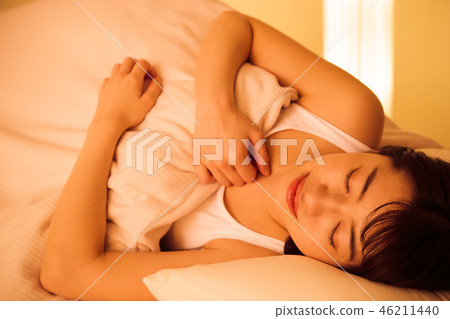 Woman sleep sleep night young woman cute lifestyle 46211440