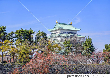 Nagoya Castle in the fall 2018-5 Nagoya Castle in the fall 2018-5 46211689