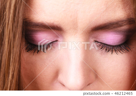 Close up of female face eyes. Close up of female face eyes. 46212465