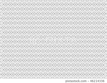 Line Pattern - Stock Illustration [46214336] - Pixta