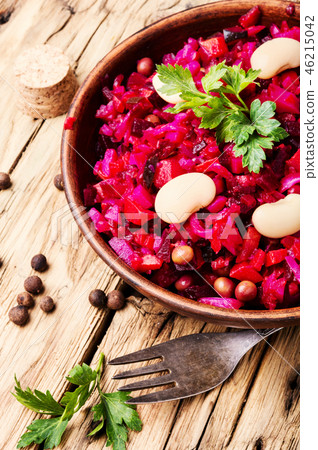 Vegetable dish vinaigrette 46215042