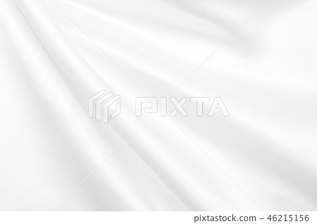 Smooth elegant white silk or satin luxury cloth 46215156