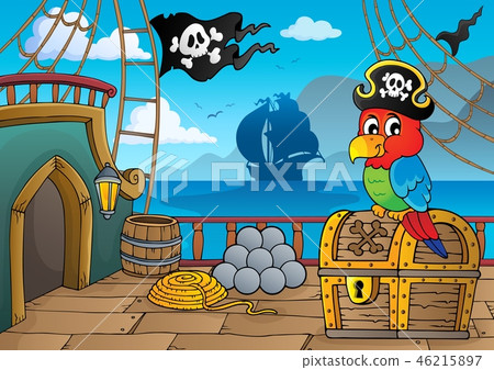 Pirate ship deck thematics 2 Pirate ship deck thematics 2 46215897
