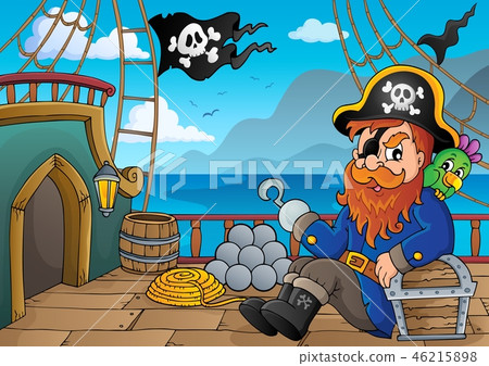 Pirate ship deck thematics 1 Pirate ship deck thematics 1 46215898
