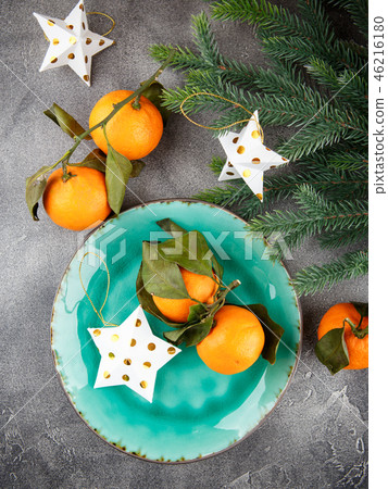 Tangerines - oranges, mandarins, citrus fruits 46216180