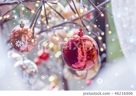 christmas decoration background christmas decoration background 46216806