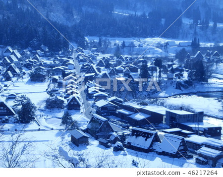 冬天白川鄉 冬天白川鄉 46217264