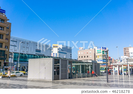 Scenery in front of the station Urawa Station Scenery in front of the station Urawa Station 46218278
