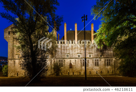 Castle in town Guimaraes - Portugal 46218611